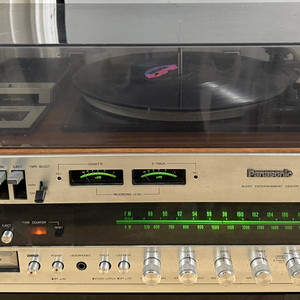 빈티지 70년대 파나소닉 SE-4007 올인원 전축 리시버 앰프 이미지