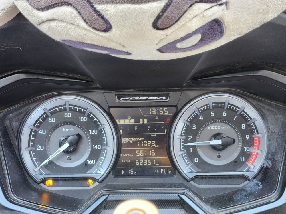 23년식/포르자/350cc/6만/배달세팅/카울깨진곳x주행컨디션최상급매물팝니 이미지