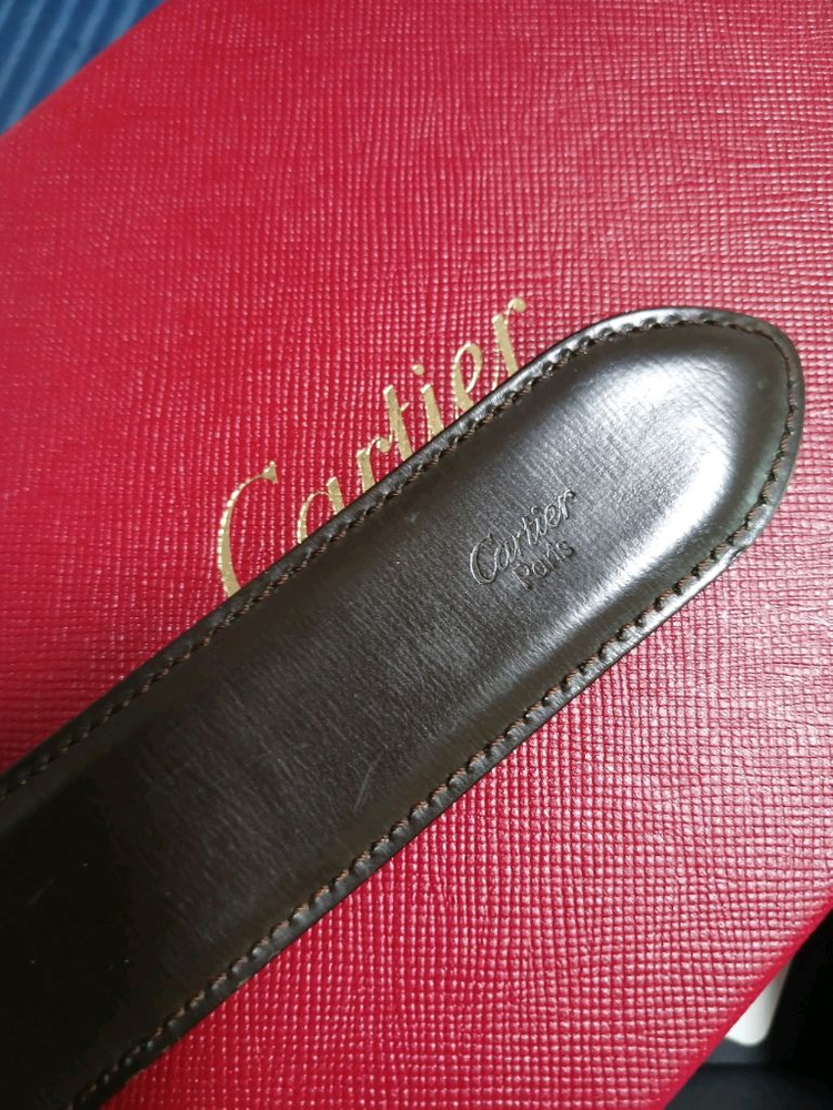 까르띠에 양면 가죽벨트 정품입니다 이미지