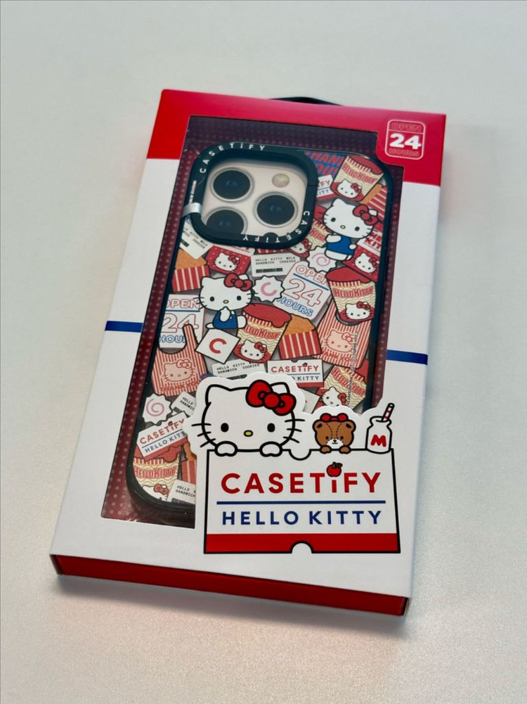 (새상품)케이스티파이 아이폰14pro 헬로키티 케이스 이미지