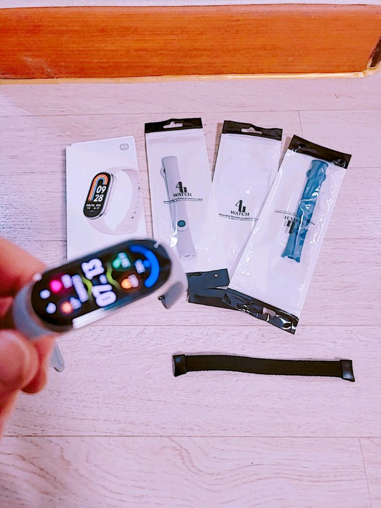 [ 배터리 오래가는 미밴드8+스트랩 여러개 / 스마트워치 저렴히 판매 ] 이미지