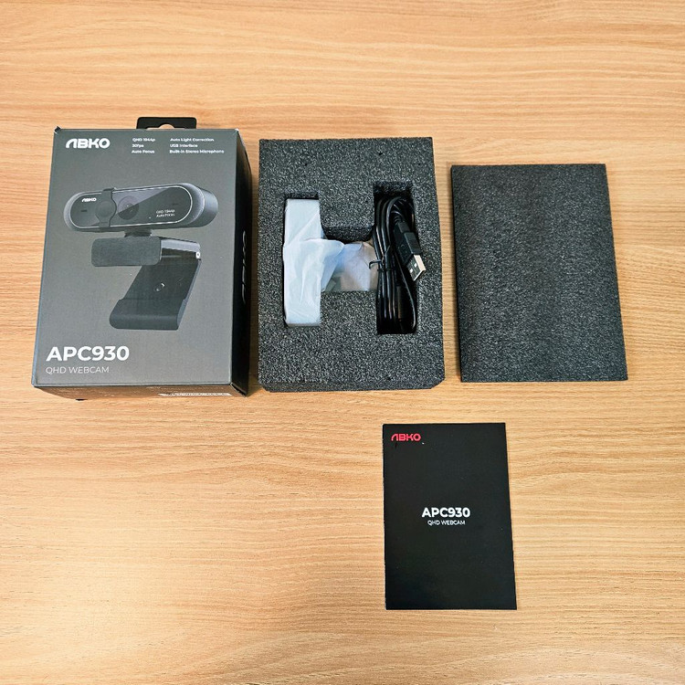 (새상품)앱코 APC930 QHD 웹캠 이미지