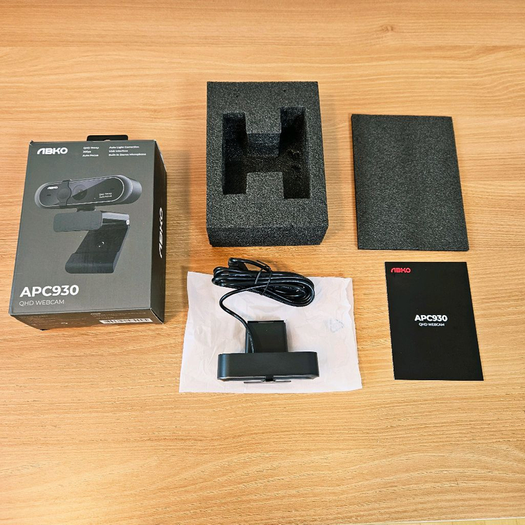 (새상품)앱코 APC930 QHD 웹캠 이미지