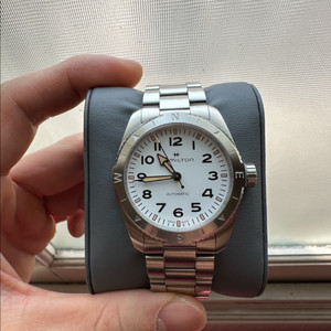 해밀턴 카키필드 익스페디션 37mm 흰판 이미지