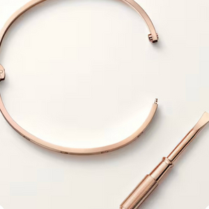 cartier 까르띠에 정품 주얼리 케이스 팔찌브레이슬릿 러브 드라이버 포함 휴대용 파우치 포함 이미지