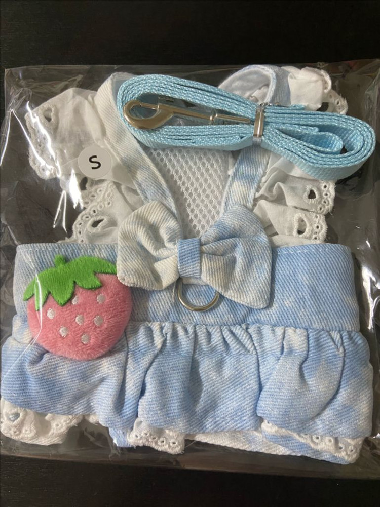 강아지 나시 원피스 m / 하네스 s 이미지