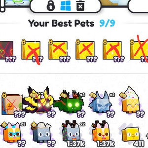 펫 시뮬99 한정 펫 이미지