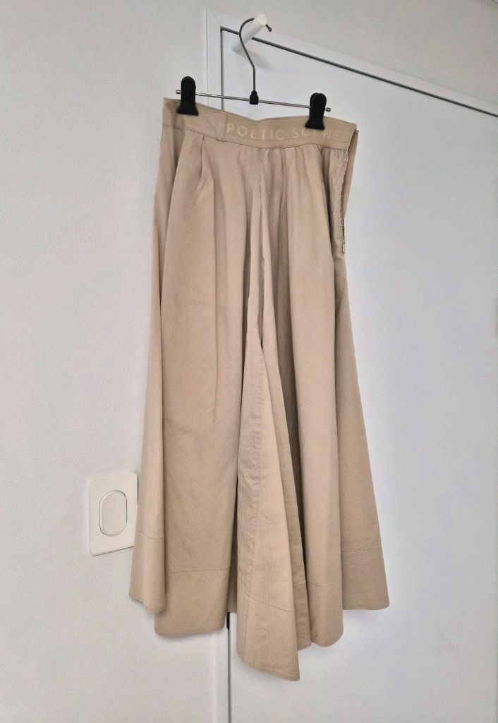 타임 백밴딩 플레어 스커트 (55,샌드베이지) 이미지