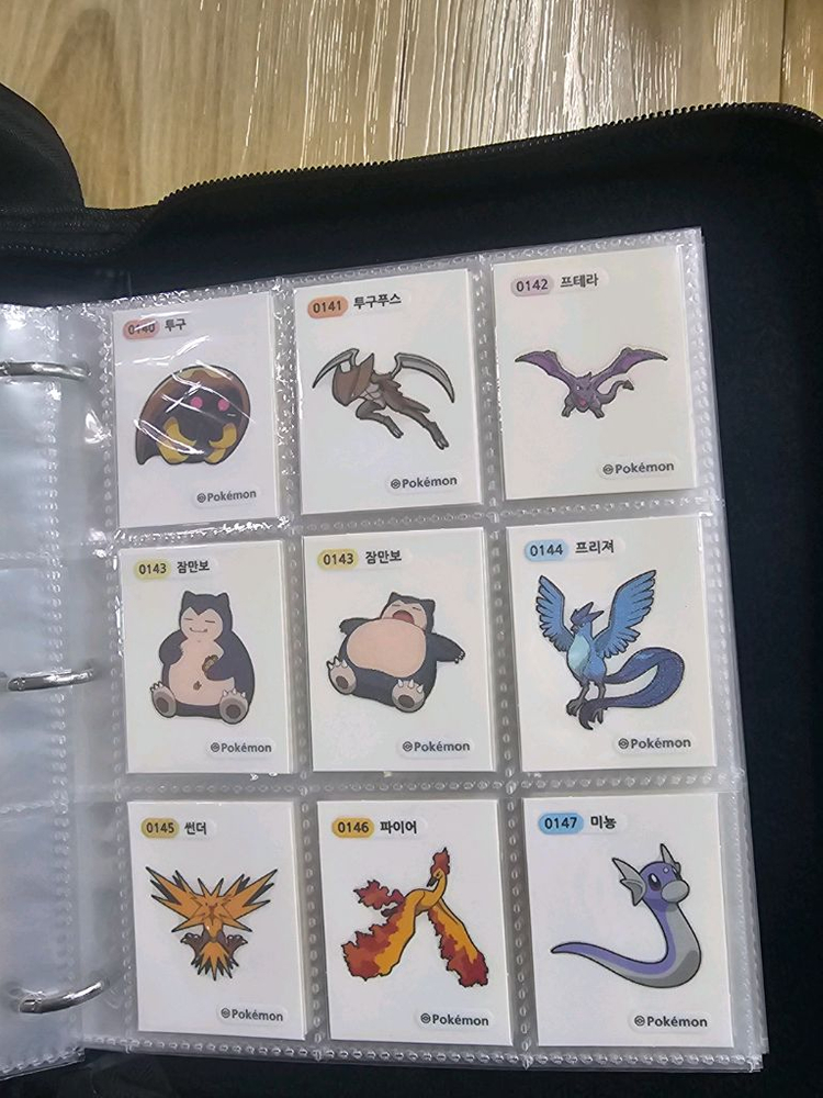 포켓몬띠부씰 시즌2 개봉전종세트(앨범포함) 이미지
