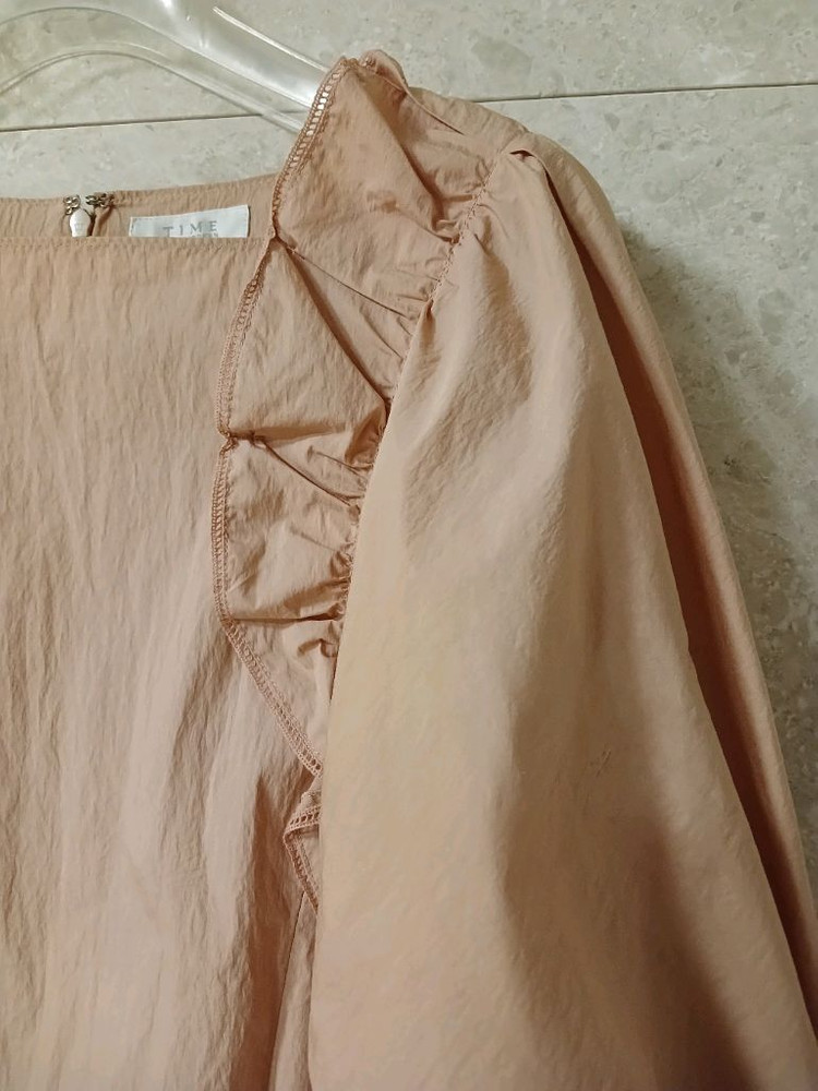 타임 바스락 퍼프블라우스 (초특가) 이미지