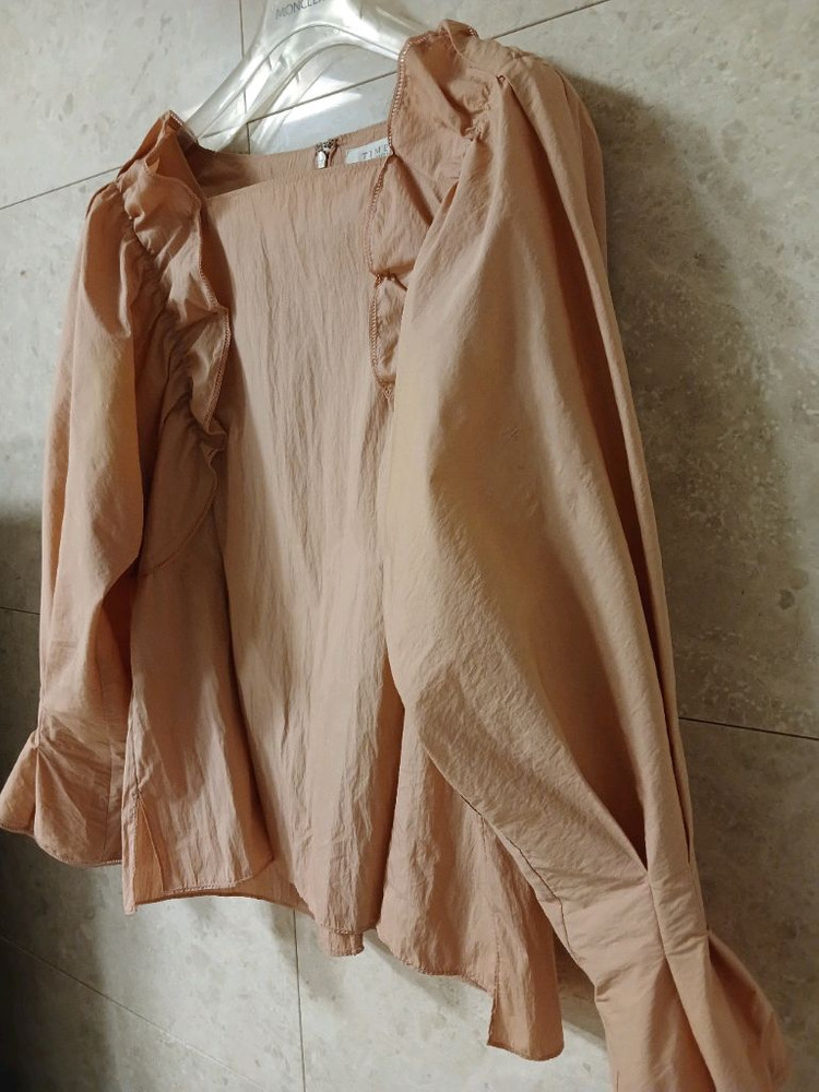 타임 바스락 퍼프블라우스 (초특가) 이미지