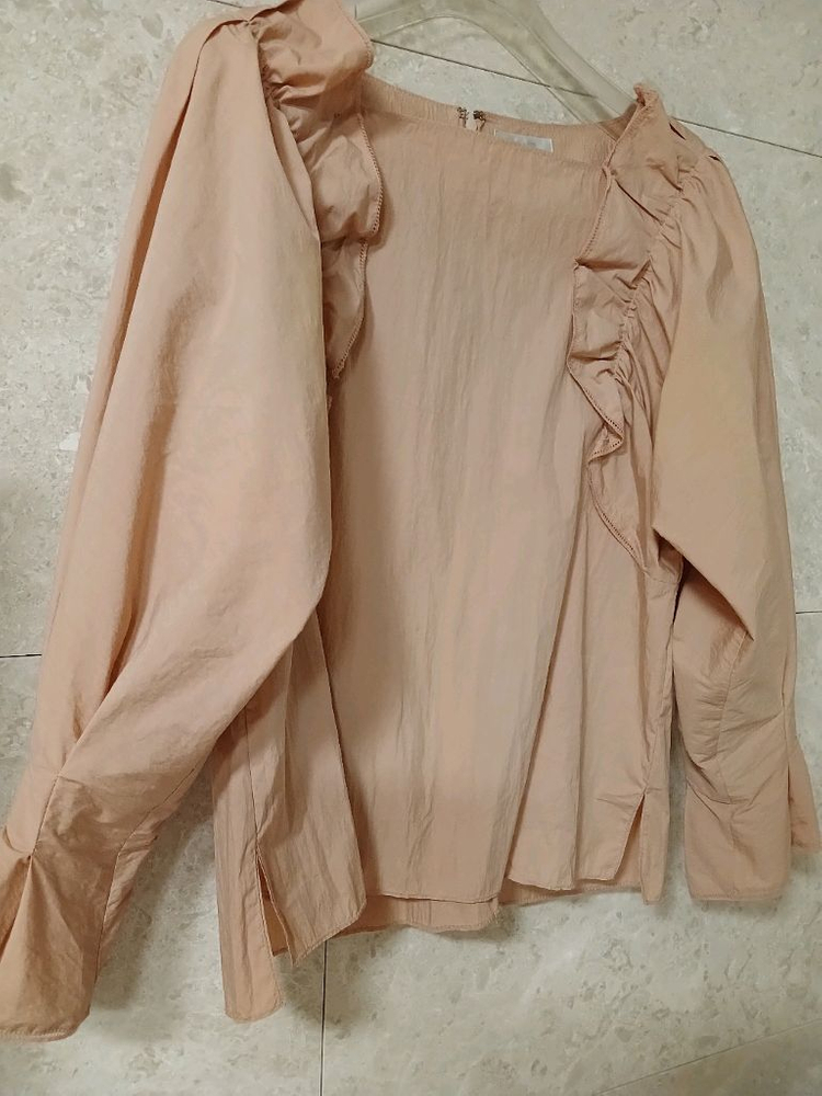 타임 바스락 퍼프블라우스 (초특가) 이미지