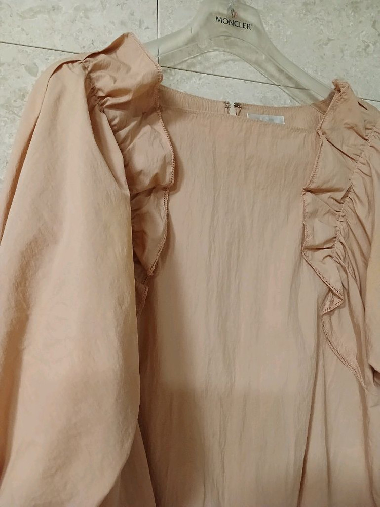 타임 바스락 퍼프블라우스 (초특가) 이미지