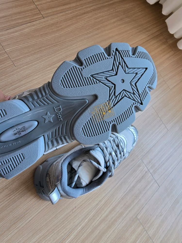 디올 크로노 스니커즈 운동화 실버 37사이즈 이미지