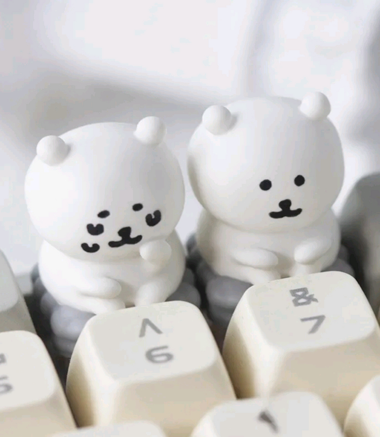 농담곰 키캡 피규어 (슬픔ver) 나가노마켓 치이카와 먼작귀 담곰이 클리커 먼작귀 이미지