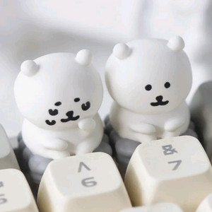 농담곰 키캡 피규어 (슬픔ver) 나가노마켓 치이카와 먼작귀 담곰이 클리커 먼작귀 이미지