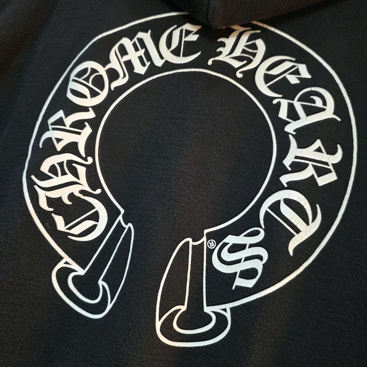 [클로젯][M]크롬하츠 홀스슈 플로랄 헤비웨이트 후드집업 자켓 이미지