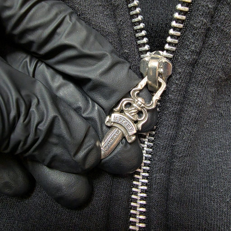 [클로젯][M]크롬하츠 홀스슈 플로랄 헤비웨이트 후드집업 자켓 이미지