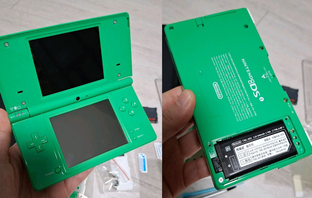 닌텐도 dsi 부품용 수리용 하우징용 고장 이미지