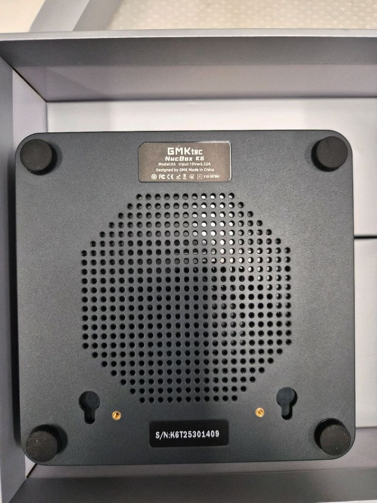 GMKtec 미니 PC GMK K6 AMD R7-7840HS NUCB0X 듀얼 팬 새상품 이미지