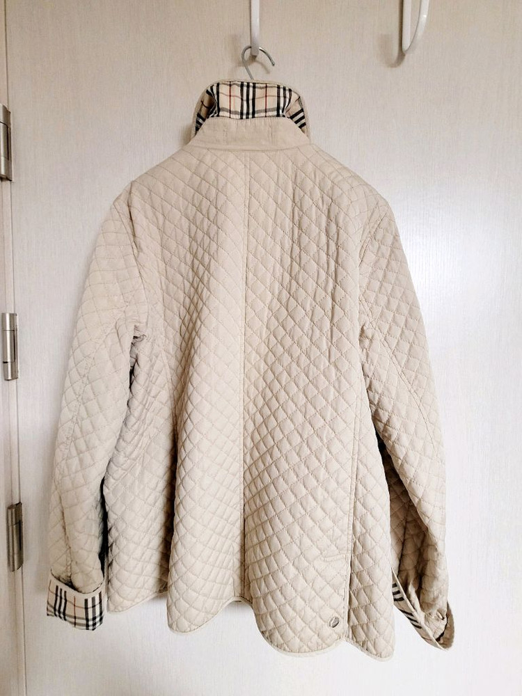 버버리 퀼팅자켓 정품 (연베이지) 이미지