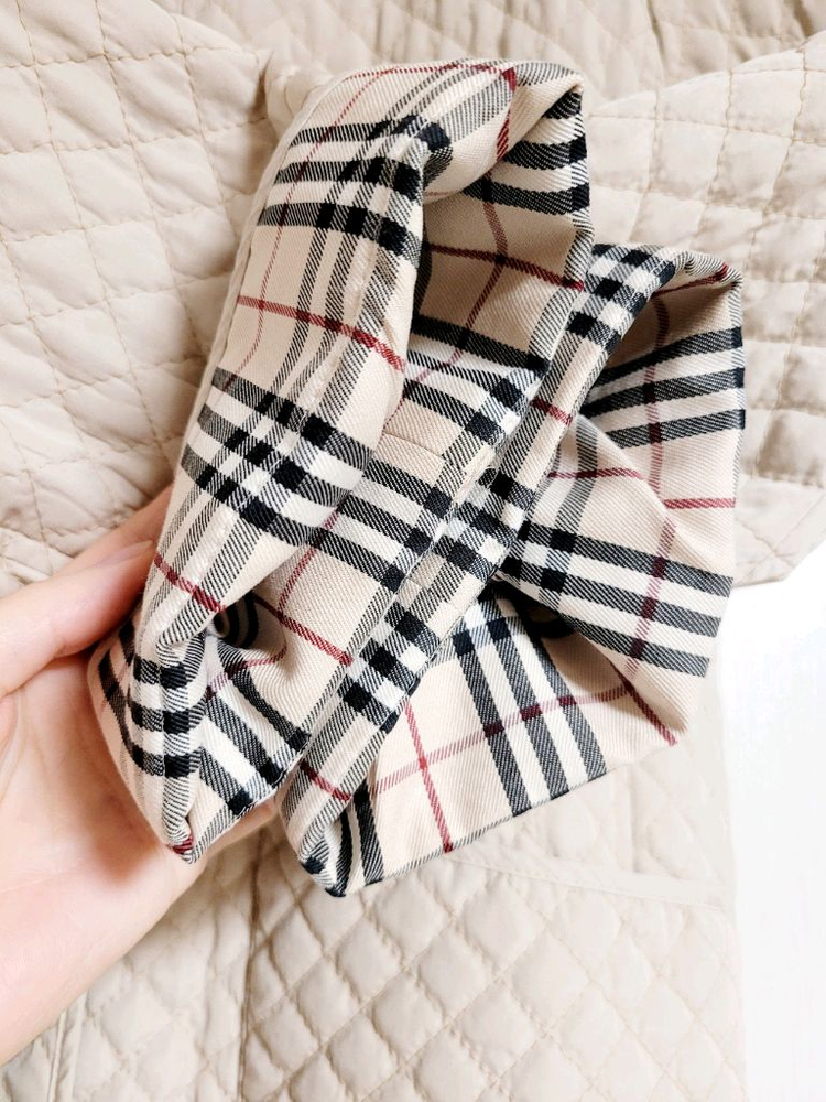 버버리 퀼팅자켓 정품 (연베이지) 이미지