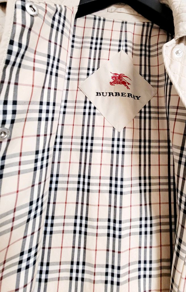 버버리 퀼팅자켓 정품 (연베이지) 이미지
