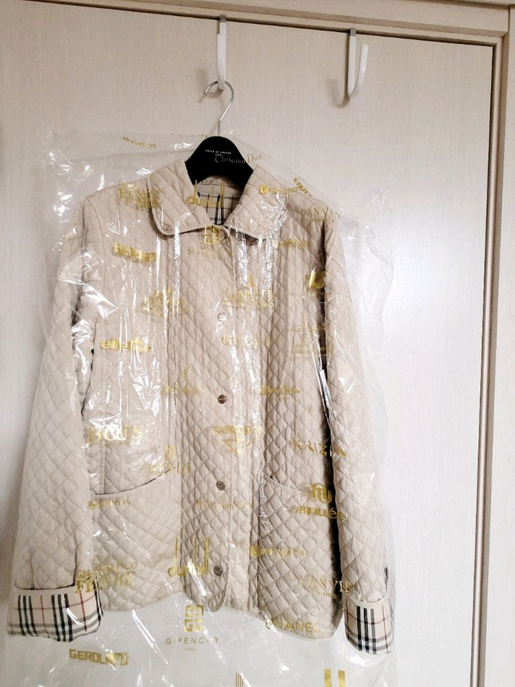 버버리 퀼팅자켓 정품 (연베이지) 이미지