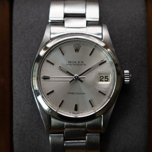 롤렉스 오이스터 데이트 6466 빈티지 수동 시계 이미지