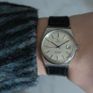 오메가 씨마스터 뻐뻐시 데이트 오토매틱 빈티지 시계 이미지