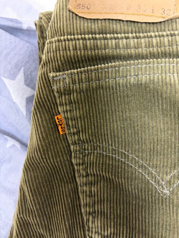 (저렴히 정리) 리바이스 Levis 빈티지 올리브카키 팬츠. 바지- 핏 정말 예뻐요~~~ 이미지