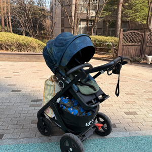 스토케 익스플로리 트레일즈 리미티드 유모차(방풍커버, 이너시트, 풋머프, 오프로드휠) 이미지