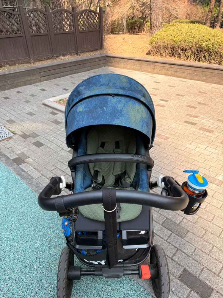 스토케 익스플로리 트레일즈 리미티드 유모차(방풍커버, 이너시트, 풋머프, 오프로드휠) 이미지