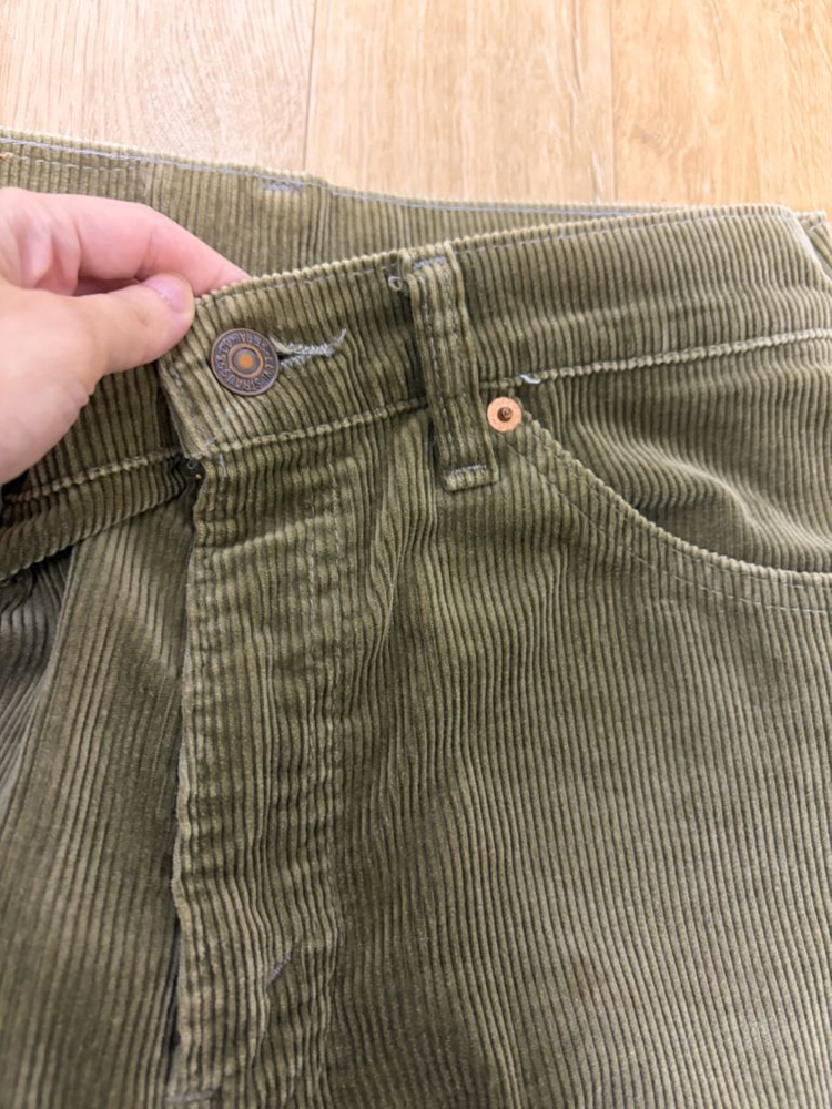 리바이스 levis 빈티지 코듀로이 카키 팬츠. 바지 - 정말 저렴히 정리~~~ 이미지