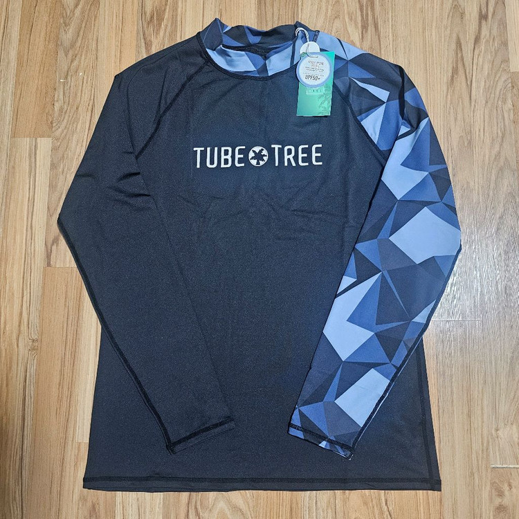 (새상품)튜브트리 래쉬가드 (L . XL).튜브트리 남성래쉬가드 상의. 튜브트리 남 이미지