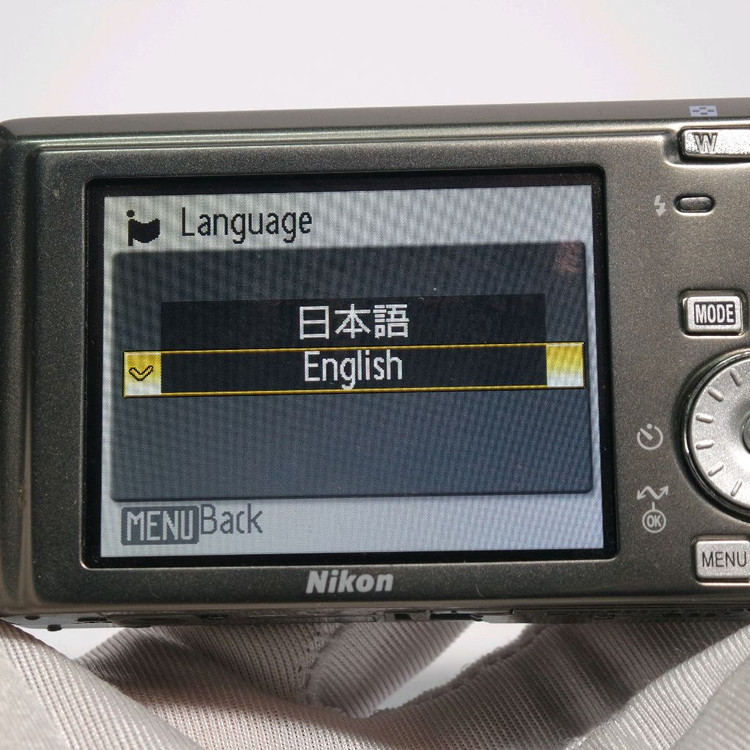 니콘 쿨픽스 S500 디지털 카메라 이미지