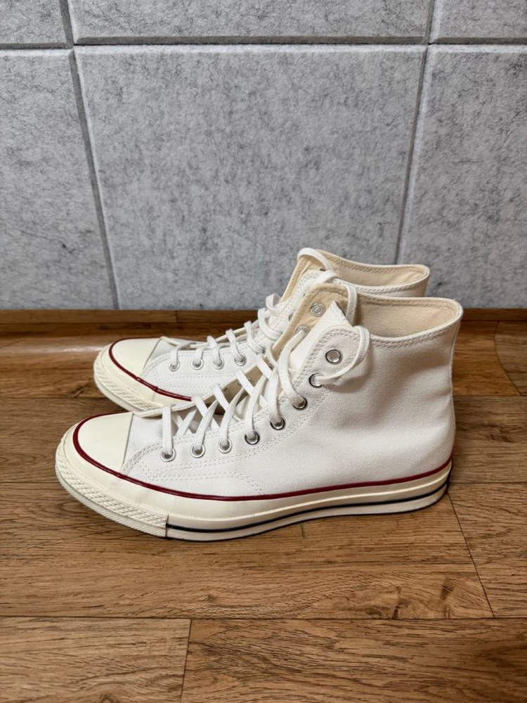 (새상품급)컨버스 척70 화이트 290사이즈 판매 이미지