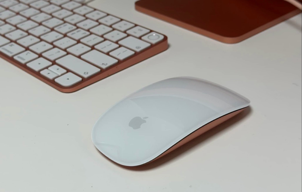 M1 2021 아이맥 24 오렌지 16GB RAM 이미지