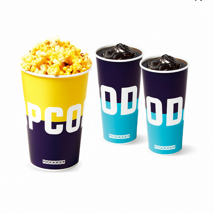 메가박스 매점(팝콘 R, 탄산음료 R 등) 판매합니다. 이미지