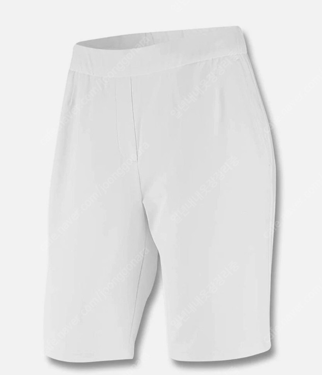 나이키 우먼 UPF40+ 골프 반바지 화이트 S 이미지