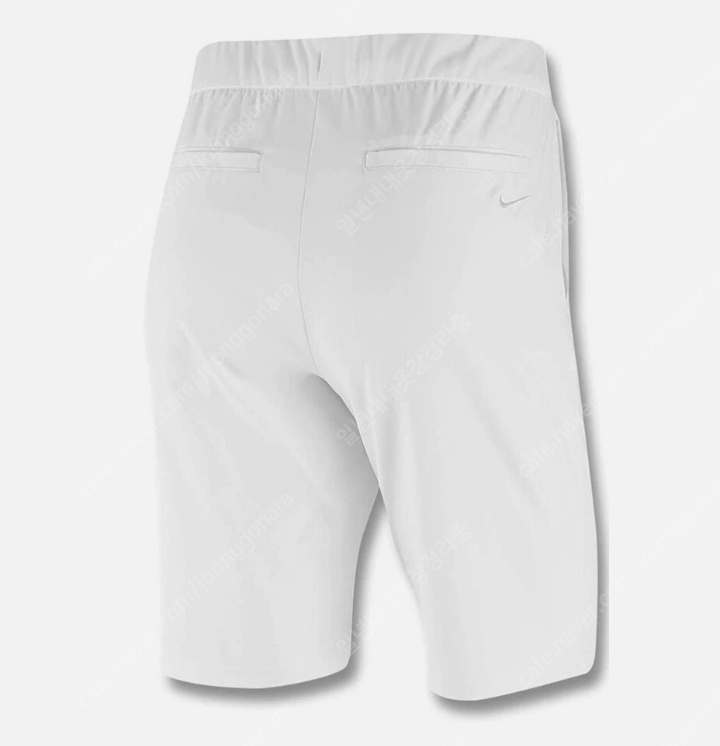 나이키 우먼 UPF40+ 골프 반바지 화이트 S 이미지