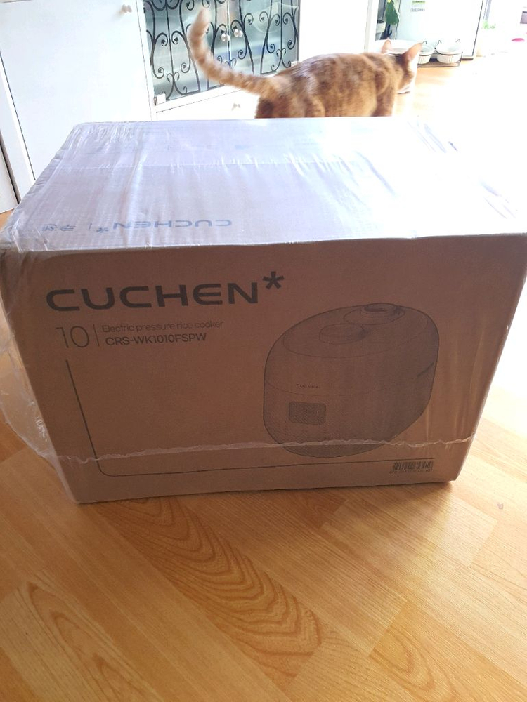 쿠첸전기밥솥 10인용CRS-WK1010FSPW미개봉새상품 이미지