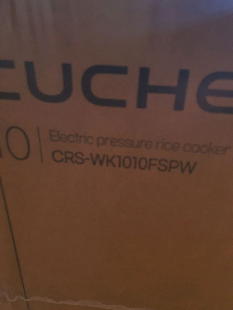 쿠첸전기밥솥 10인용CRS-WK1010FSPW미개봉새상품 이미지