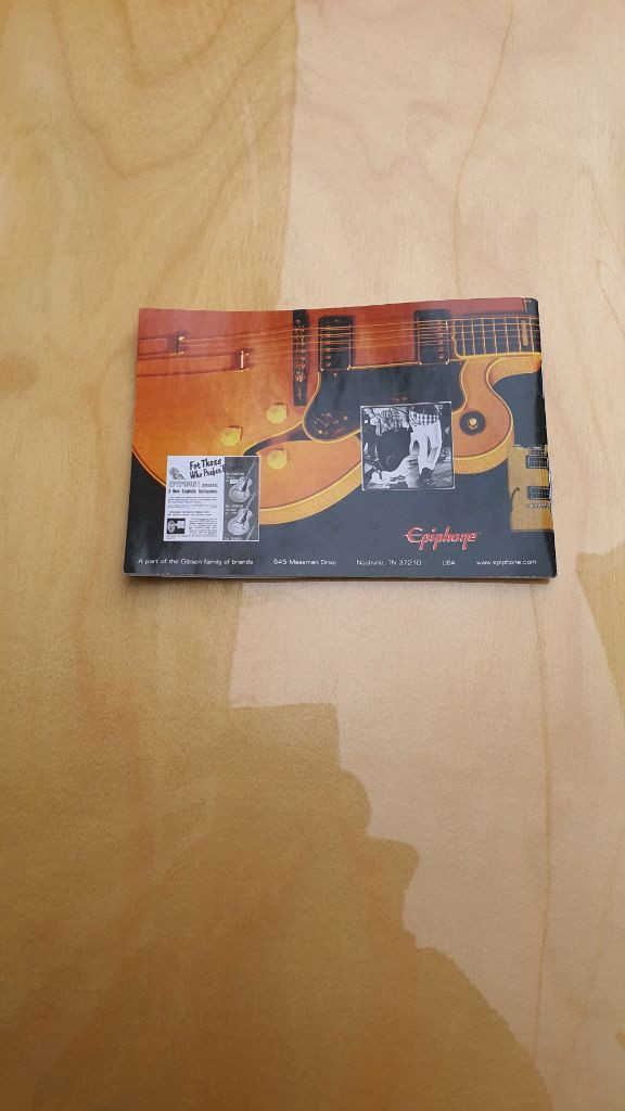 에피폰 브로드웨이 할로우바디 일렉기타#전국안전택배# 이미지