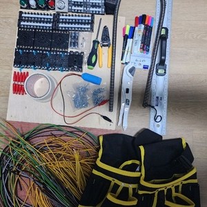 전기기능사 실기 재료 및 도구 세트(교재 포함) 이미지