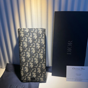 디올 오블리크 베이지 장지갑 이미지