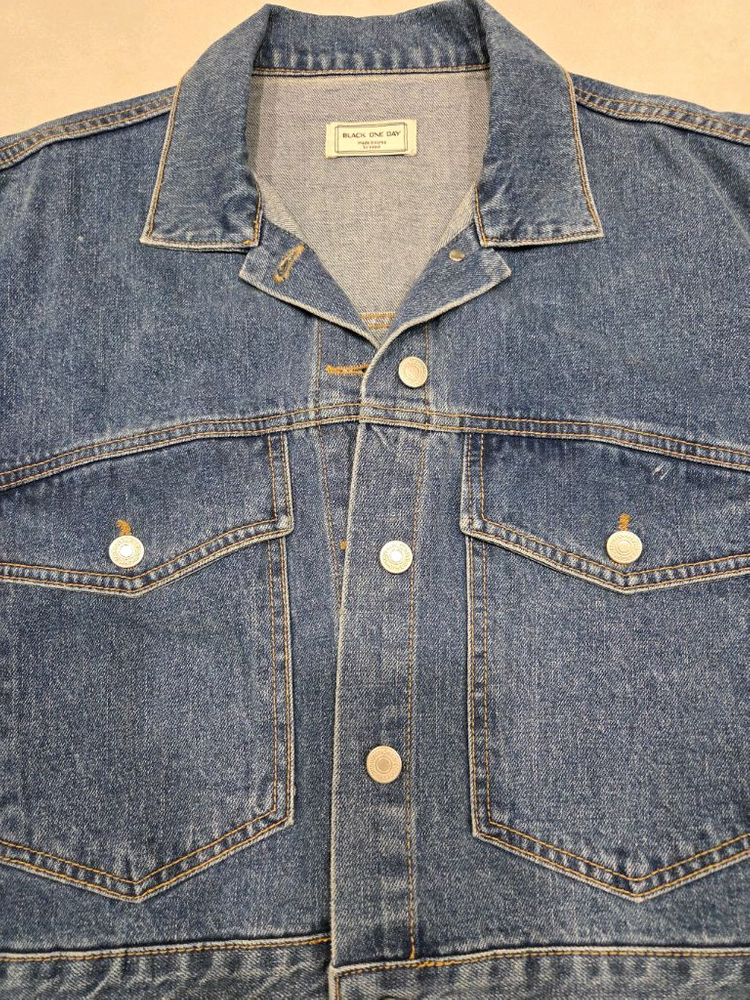 데일리 데님 자켓 (프리사이즈/거의새옷) 이미지
