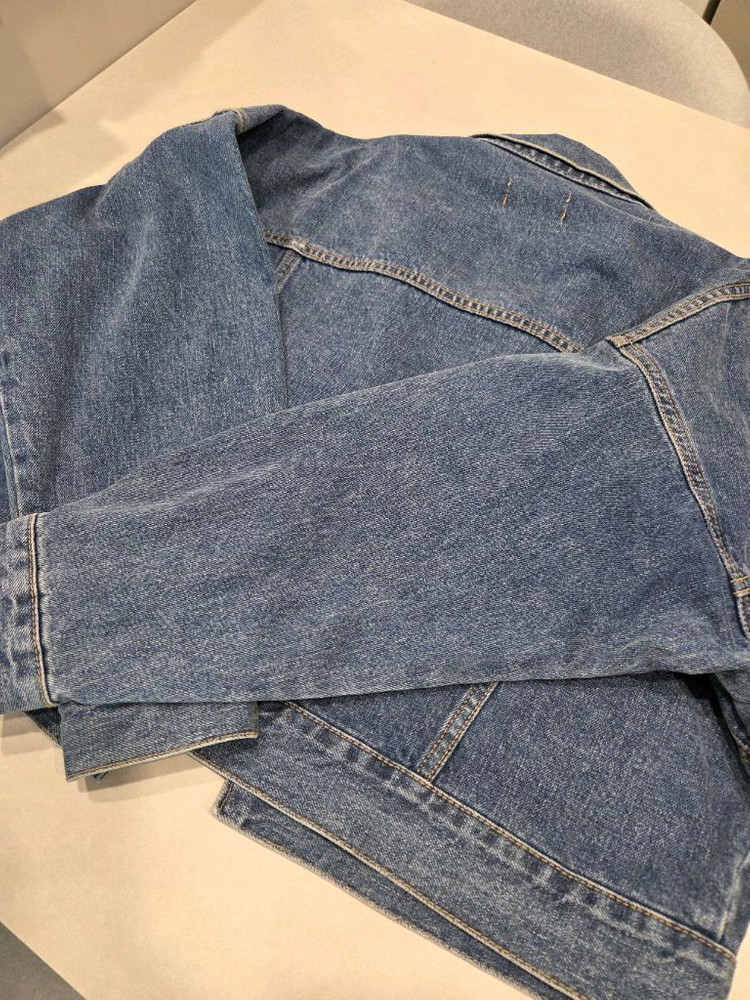 데일리 데님 자켓 (프리사이즈/거의새옷) 이미지