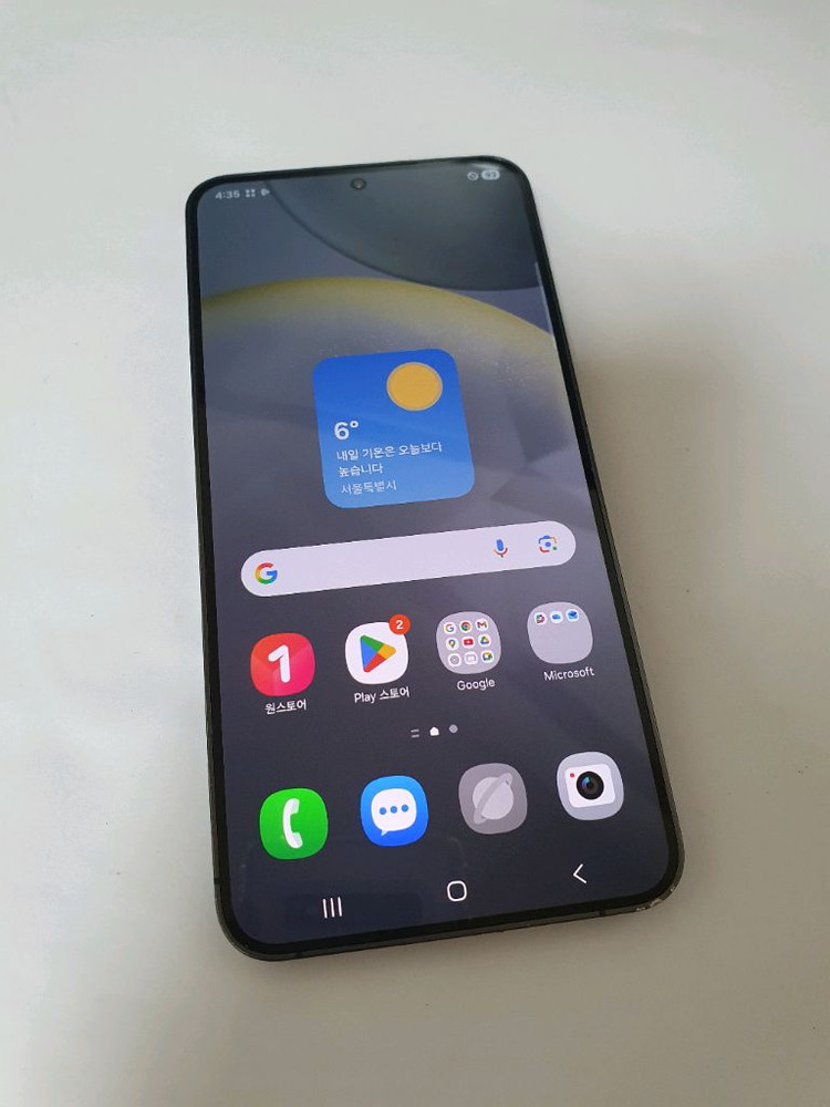 갤럭시S24플러스 잔상없어요 256기가 블랙 이미지