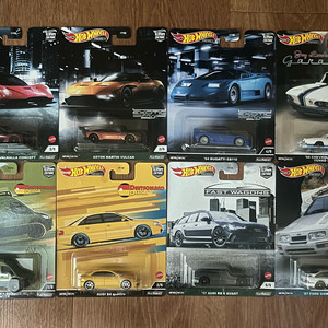 핫휠 프리미엄 1:64 다이캐스트 미니카 8종 이미지